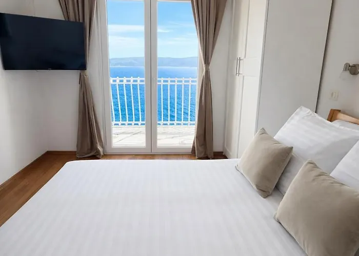 公寓 Seafront House With Private Access & Parking