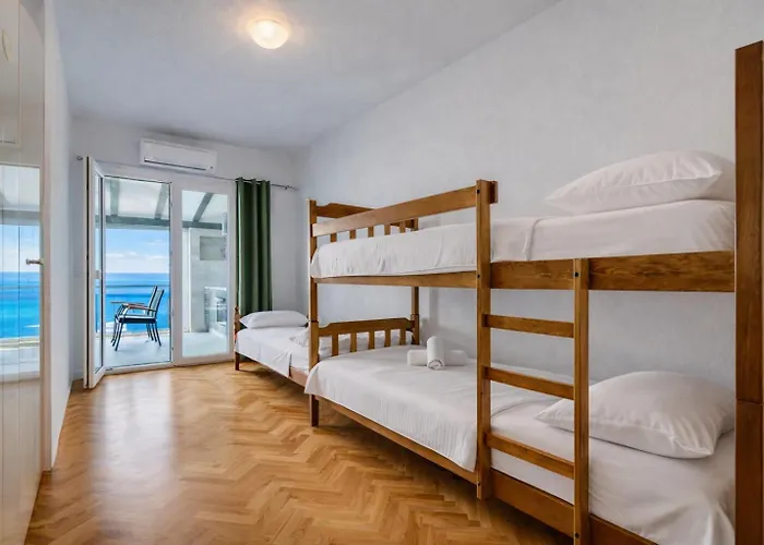 公寓 Seafront House With Private Access & Parking